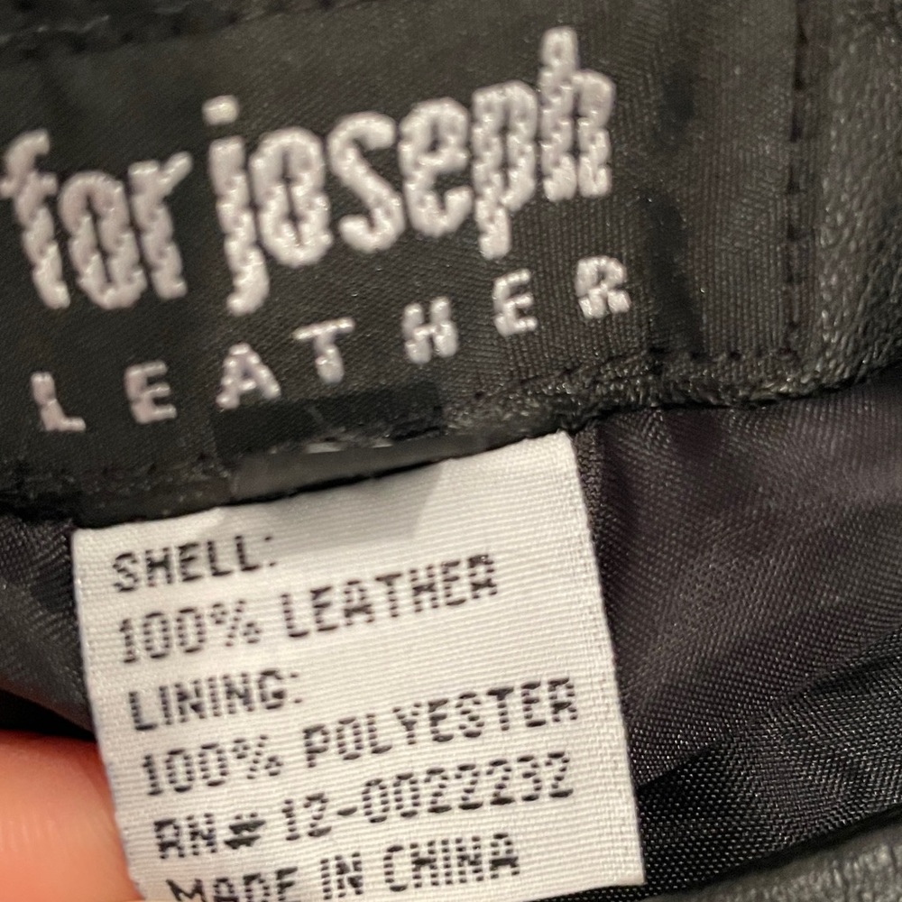 For Joseph Leather Pants - Picture 8 of 8
